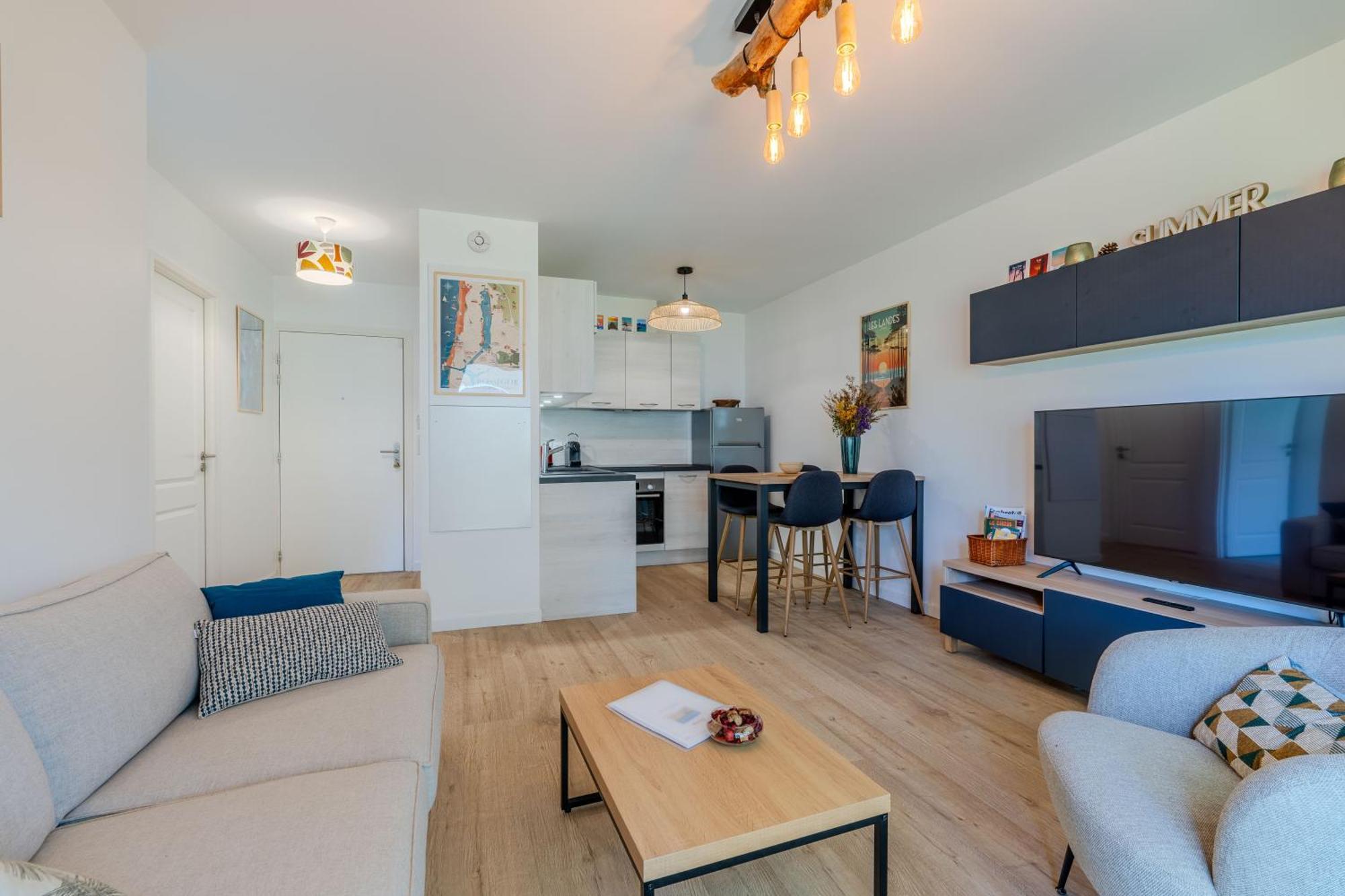 Atlantic Selection - Le Duna - Ambiance Zen Avec Terrasse & Parking Capbreton Exterior foto
