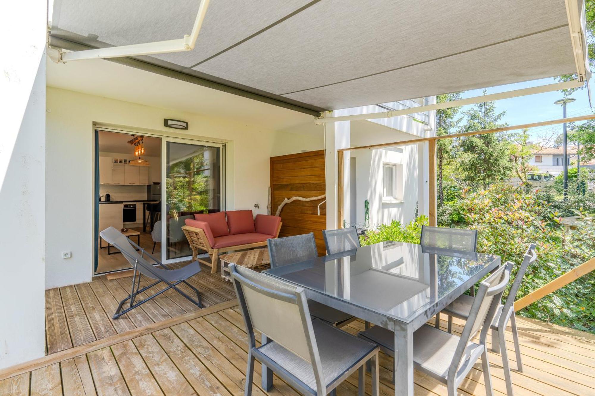 Atlantic Selection - Le Duna - Ambiance Zen Avec Terrasse & Parking Capbreton Exterior foto